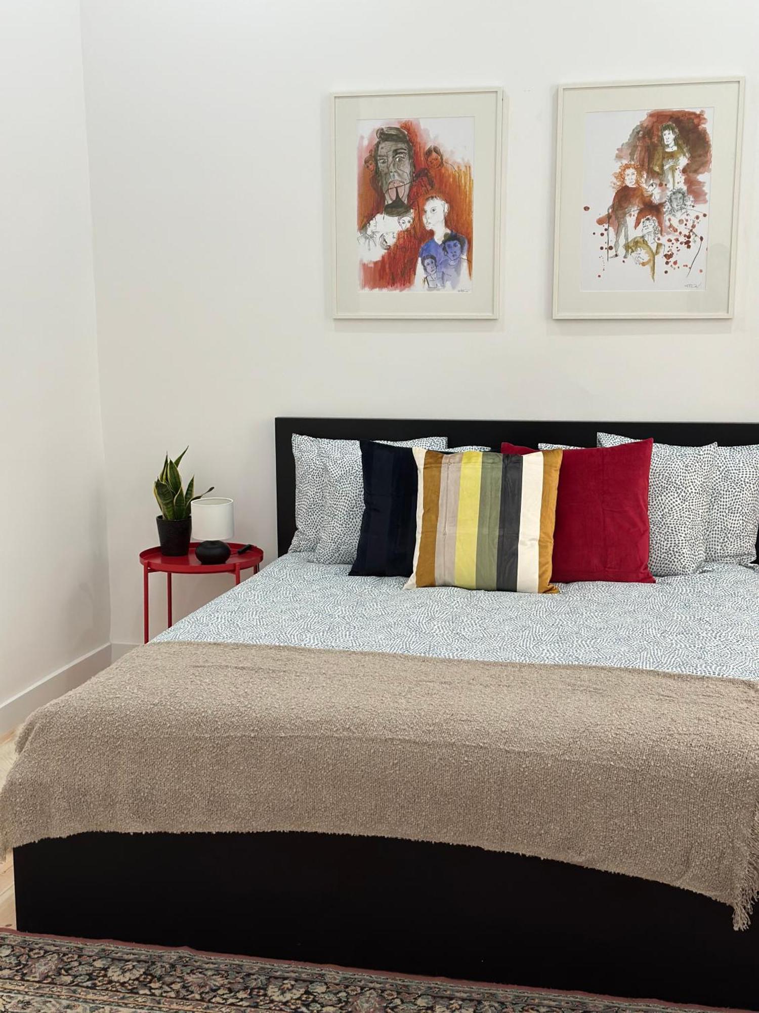 Modern Bedroom In Gæstehus *